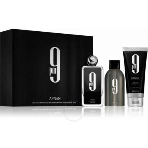 ESTUCHE AFNAN 9 PM HOMBRE (3 PIEZAS)