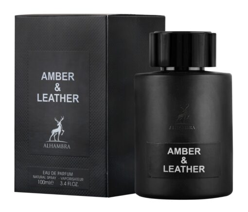 MAISON ALHAMBRA AMBER & LEATHER HOMBRE  EDP (DECANTS 5 ML)