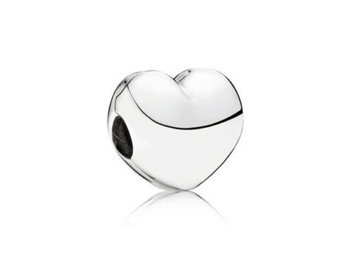 PANDORA Clip de Corazon Simple plata