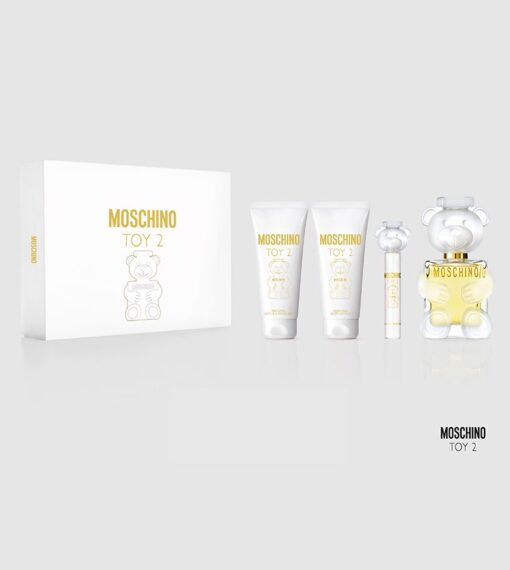 ESTUCHE MOSCHINO TOY 2 MUJER (4 PIEZAS)