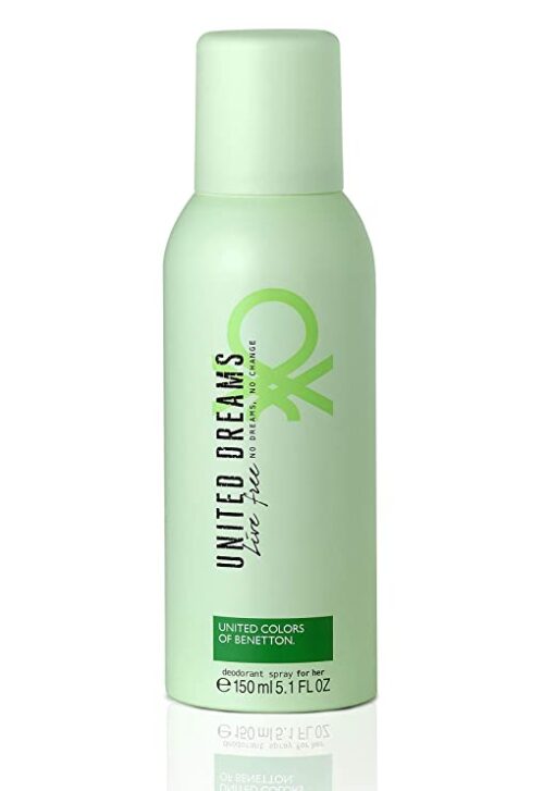 BENETTON SPRAY UNITED DREAMS LIVE FREE MUJER 150 ML