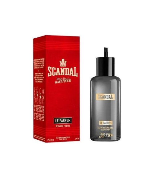 JEAN PAUL SCANDAL LE PARFUM HOMBRE 200 ML EDP (RECHARGE)