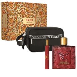 ESTUCHE VERSACE EROS FLAME HOMBRE (3 PIEZAS BOLSO)