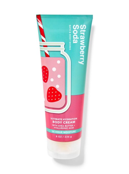 BATH & BODY WORKS STRAWBERRY SODA (CREMA)