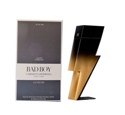 CAROLINA HERRERA BAD BOY EXTREME 100 ML EDP (TESTER)