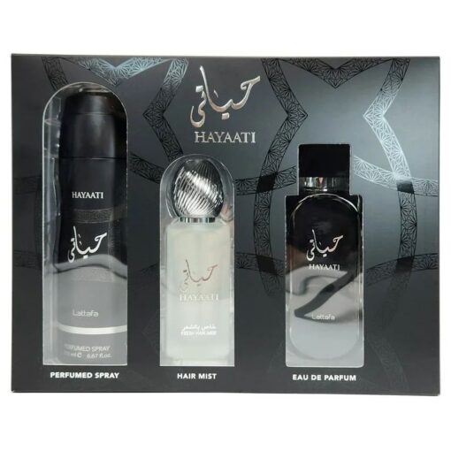 ESTUCHE LATTAFA HAYAATI UNISEX (3 PIEZAS) - Imagen 2