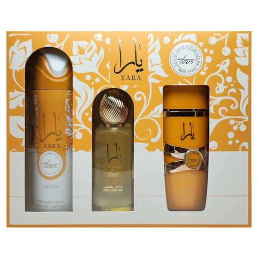 ESTUCHE LATTAFA YARA TOUS MUJER  (3 PIEZAS) - Imagen 2