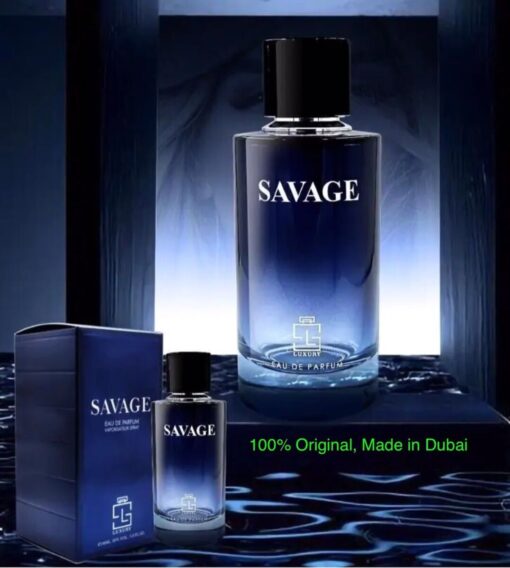 KHALIS LUXURY SAVAGE HOMBRE 100 ML EDP - Imagen 2