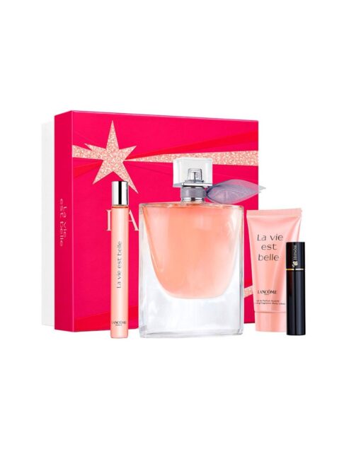 ESTUCHE LANCOME LA VIDA ES BELLA (4 PIEZAS)