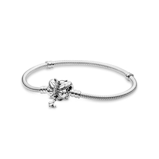 PANDORA Pulsera Snake Cierre de Mariposas