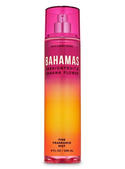 BATH & BODY WORKS BAHAMAS PASSIONFRUIT & BANANA FLOWER (BODY MIST)