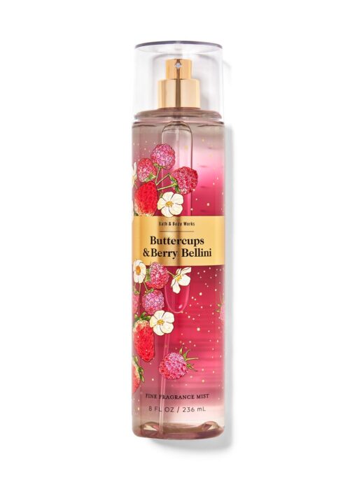 BATH & BODY WORKS BUTTERCUPS & BERRY BELLINI (BODY MIST)