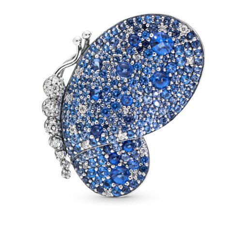 PANDORA Dije Broche de Mariposa en Azul