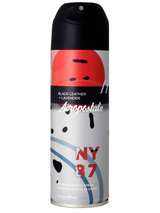 AEROPOSTALE BLACK LEATHER & LAVENDER 5.0 OZ HOMBRE (BODY SPRAY)