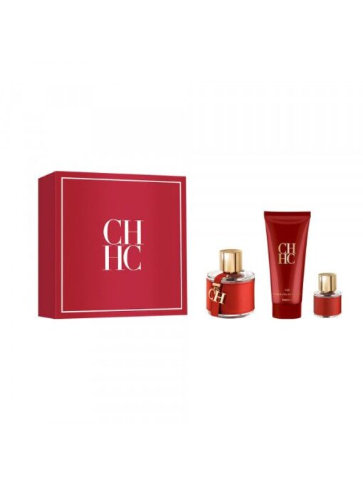 ESTUCHE CAROLINA HERRERA CH HC MUJER (3 PIEZAS)