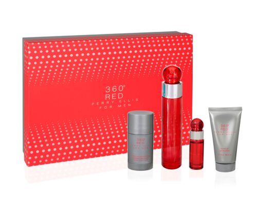 ESTUCHE PERRY ELLIS 360 RED HOMBRE (4 PIEZAS)
