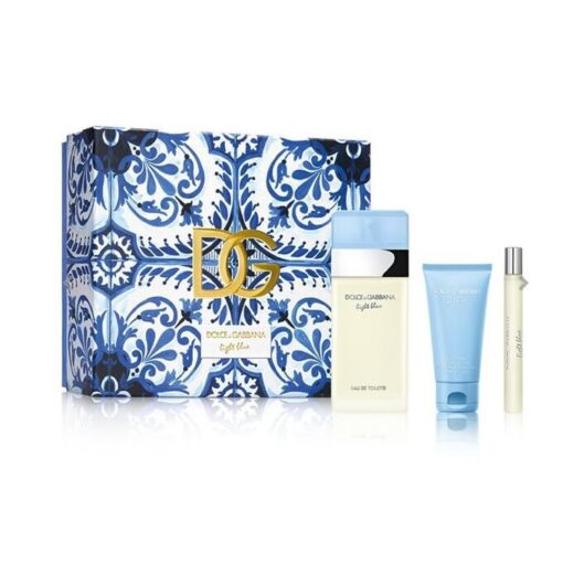 ESTUCHE DOLCE GABBANA LIGHT BLUE MUJER (3 PIEZAS)
