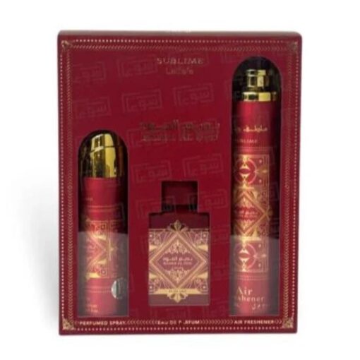 ESTUCHE LATTAFA  SUBLIME UNISEX (3 PIEZAS) - Imagen 2