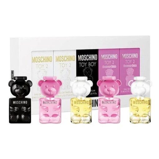 ESTUCHE MOSCHINO MINI SET (5 PIEZAS)