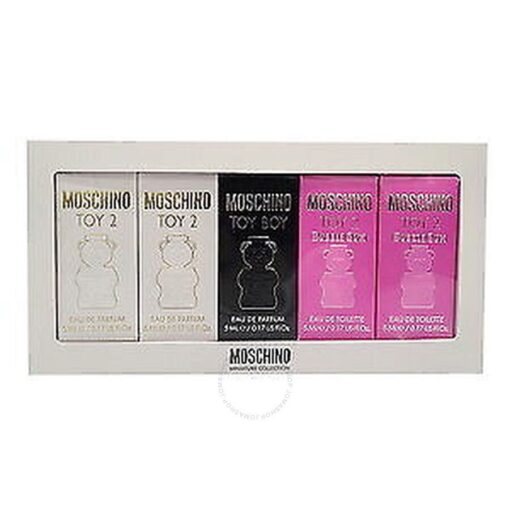 ESTUCHE MOSCHINO MINI SET (5 PIEZAS) - Imagen 2