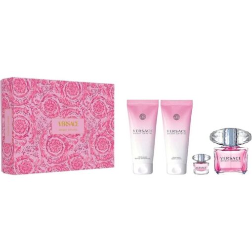 ESTUCHE VERSACE BRIGHT CRYSTAL (4 PIEZAS)