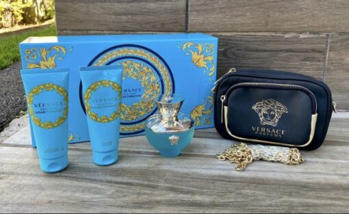 ESTUCHE VERSACE POUR FEMME DYLAN TURQUOISE (4 PIEZAS)