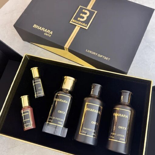 ESTUCHE BHARARA ONYX UNISEX (5 PIEZAS) - Imagen 2