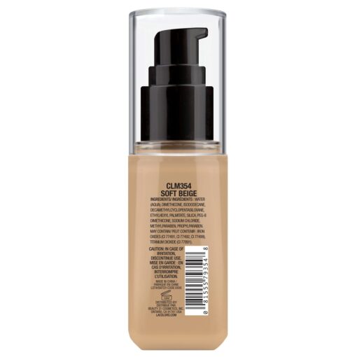 MAQUILLAJE L.A. COLORS (BASE TRULY MATTE SOFT BEIGE) (CLM354-E5) - Imagen 2