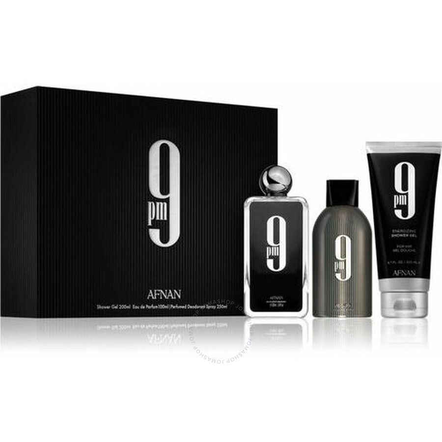 ESTUCHE AFNAN 9 PM HOMBRE (3 PIEZAS)