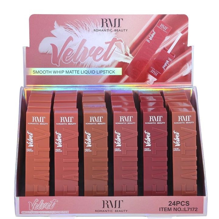 MAQUILLAJE ROMANTIC BEAUTY VELVET (LABIAL LIQUIDO MATTE NUDE COLOR) (1)