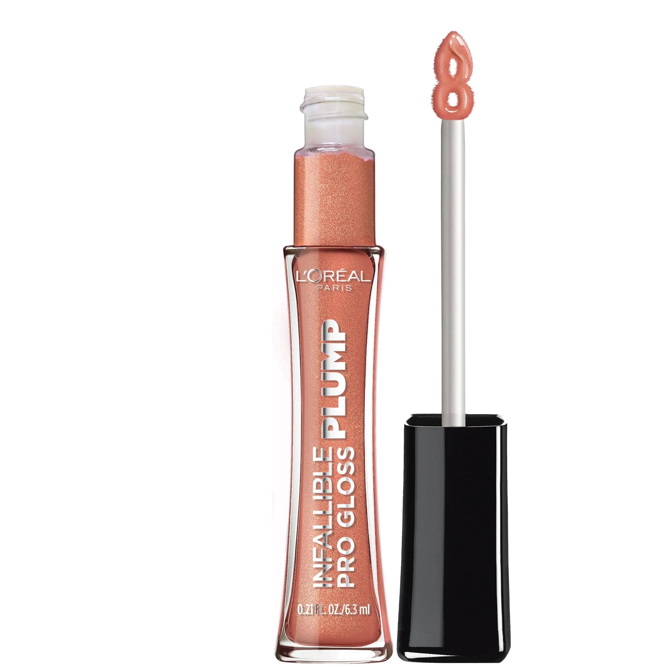 MAQUILLAJE LOREAL PARIS (LABIAL LIQUIDO INFALLIBLE PRO GLOSS PLUMP) (609 LUCID GLOW)