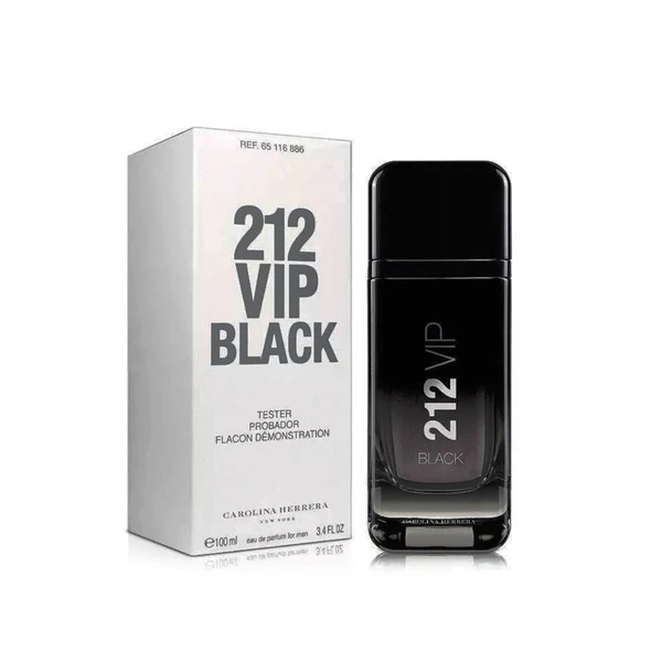 CAROLINA HERRERA 212 VIP BLACK 100 ML EDP (TESTER)