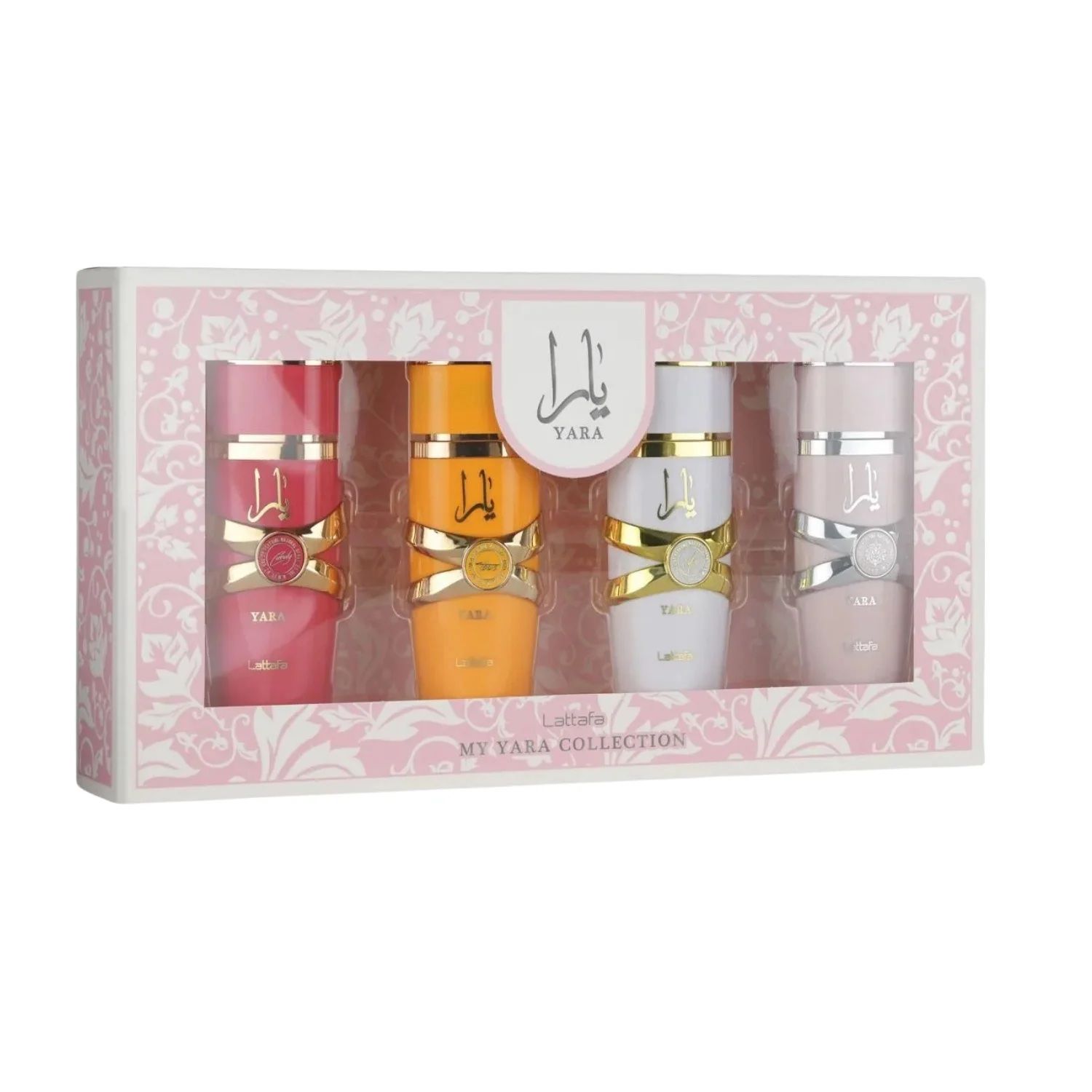 ESTUCHE LATTAFA YARA MUJER (4 PIEZAS)