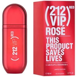 CAROLINA HERRERA 212 VIP ROSE RED MUJER 80 ML EDP