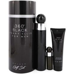 ESTUCHE PERYY ELLIS 360 BLACK (3 PIEZAS CANISTER)