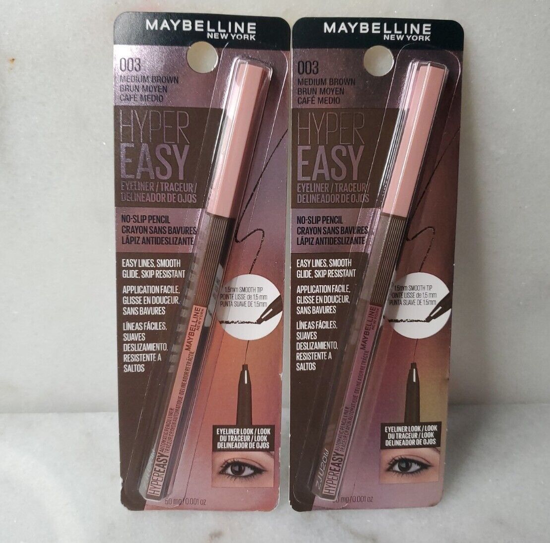 MAQUILLAJE MAYBELLINE (LAPIZ DELINEADOR PARA OJOS) (003 MEDIUM BROWN)