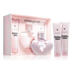ESTUCHE ARIANA GRANDE THANK U, NEXT (3 PIEZAS)