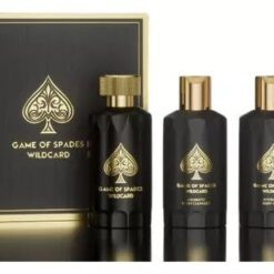 ESTUCHE JO MILANO GAME OF SPADES WILDCARD UNISEX (4 PIEZAS)