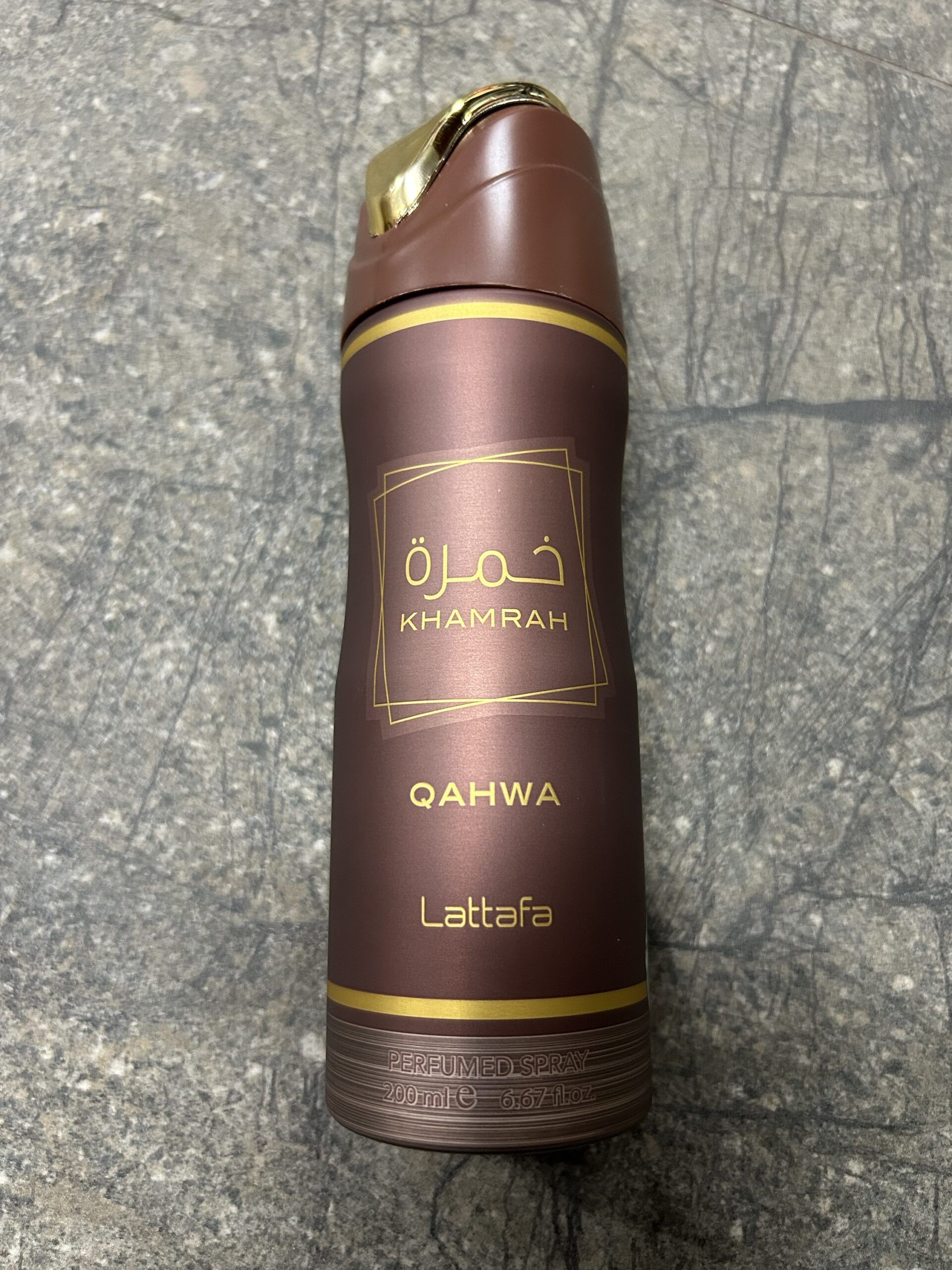 LATTAFA KHAMRAH QAHWA UNISEX (BODY SPRAY 200 ML)