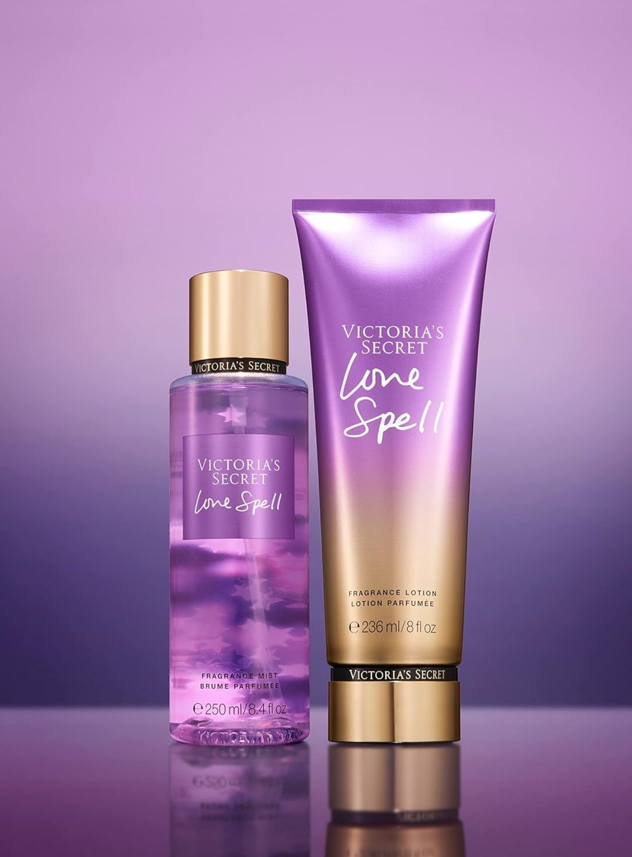VICTORIA'S SECRET LOVE SPELL (PROMOCION PAREJA-BODY Y CREMA)