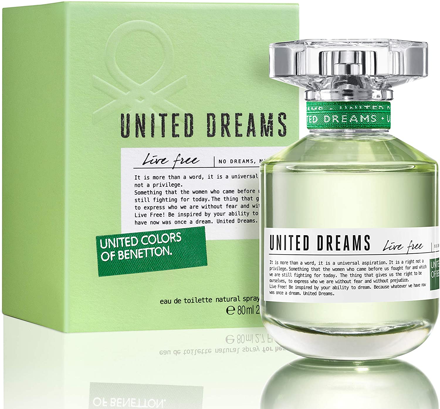 BENETTON DREAM LIVE FREE 80 ML EDT