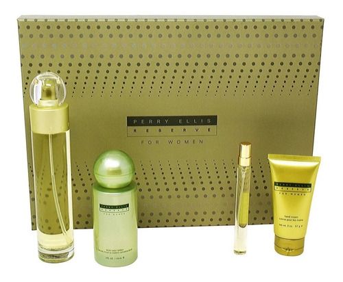 ESTUCHE PERRY ELLIS 360 RESERVA MUJER (4 PIEZAS )