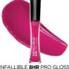 MAQUILLAJE LOREAL PARIS (LABIAL LIQUIDO INFALLIBLE PRO GLOSS PLUMP) (140 PINK TOPAZ)