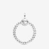 PANDORA Colgante para cadenas o llaveros de plata pequenos