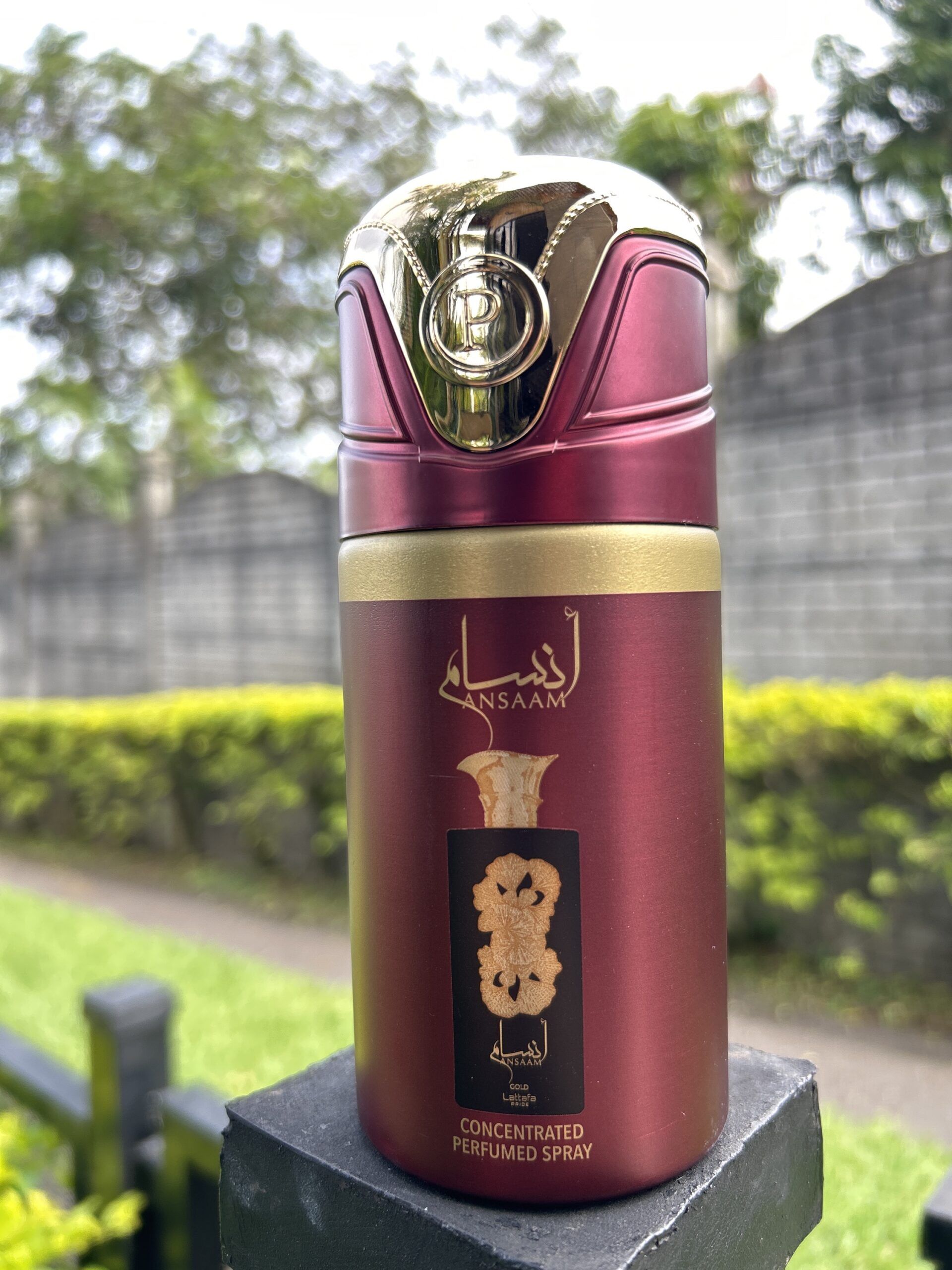 LATTAFA ANSAAM GOLD UNISEX (BODY SPRAY) 250 ML