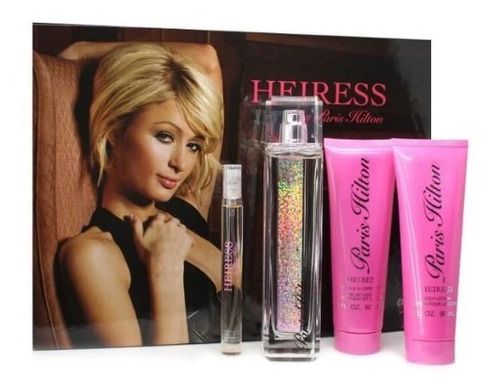 ESTUCHE PARIS HILTON HEIRESS (4 PIEAZS)