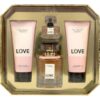 ESTUCHE VICTORIA'S SECRET LOVE MUJER (4 PIEZAS)