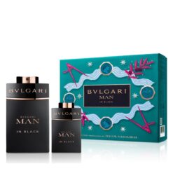 ESTUCHE BVLGARI MAN IN BLACK (2 PIEZAS)
