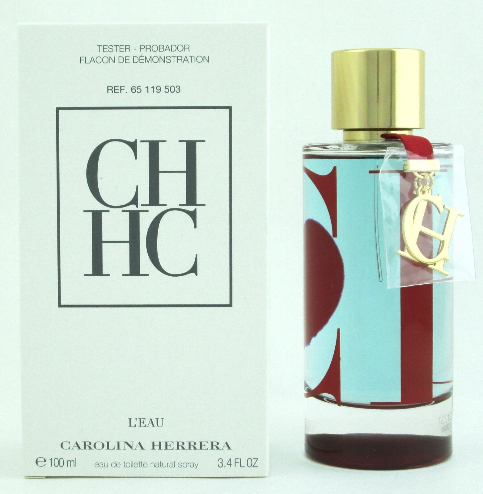 CAROLINA HERRERA CH HC L`EAU 100 ML EDT (TESTER)