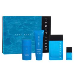 ESTUCHE PERRY ELLIS PURE BLUE HOMBRE (4 PIEZAS)